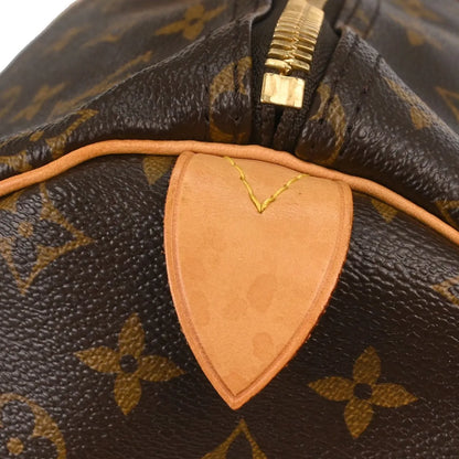 Louis Vuitton Keepall Monogram Canvas, Brown, Canvas, Travel Bag