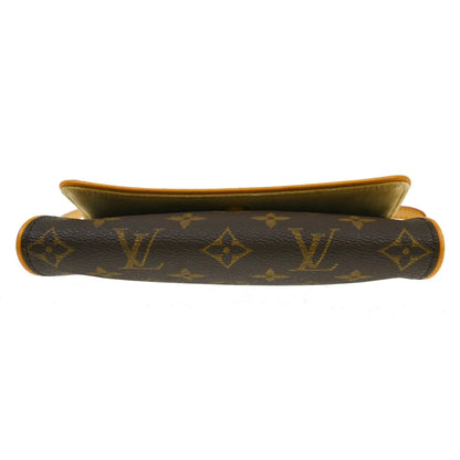 Louis Vuitton Twin Monogram Canvas, Brown, Canvas, Clutch