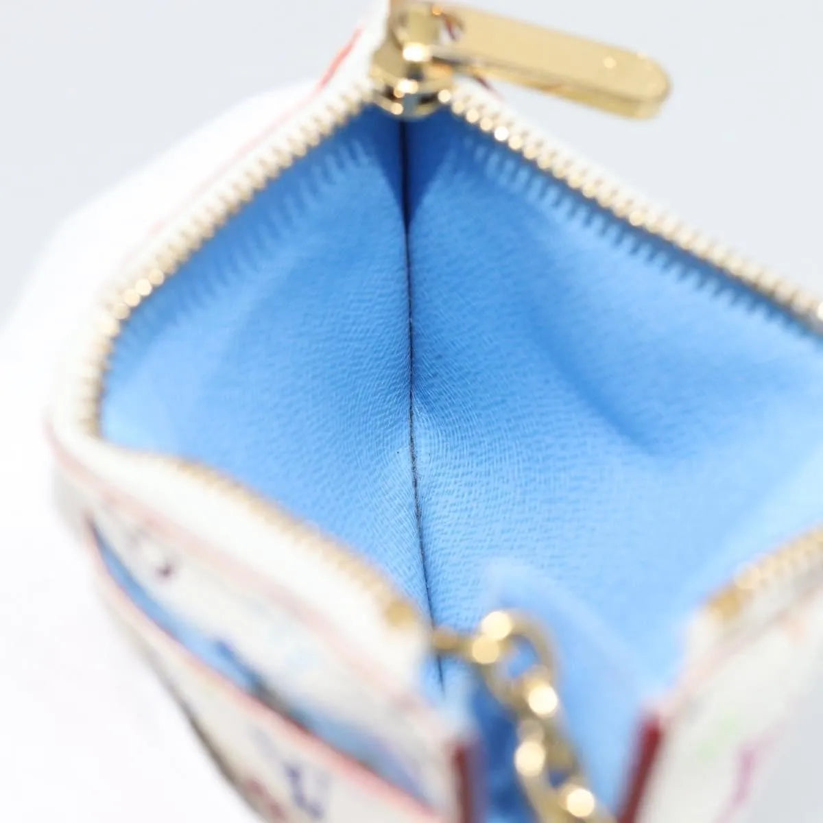 Louis Vuitton Key Pouch NM Monogram Multicolor, Multicolour, Canvas, Clutch