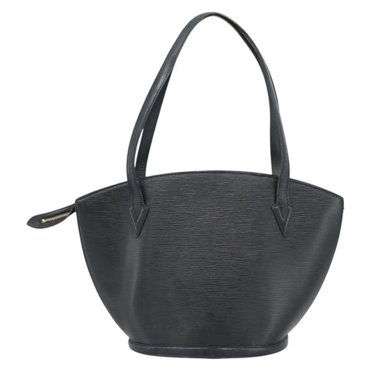 Louis Vuitton Saint Jacques Epi Leather, Black, Leather, Shoulder Bag