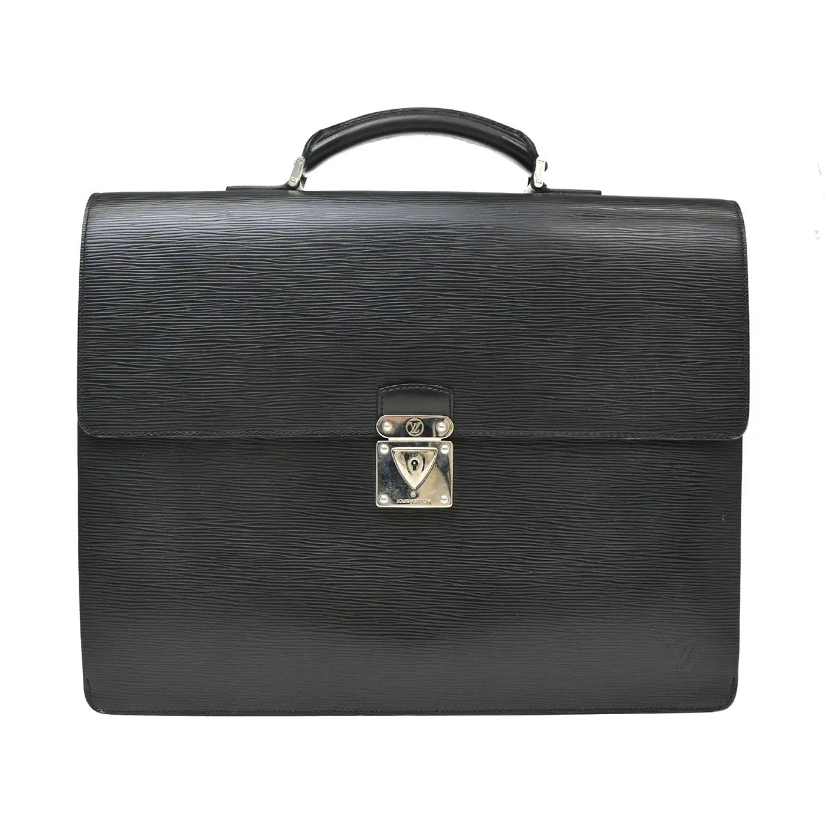 Louis Vuitton Robusto 1 Cuir Epi, Black, Leather, Briefcase