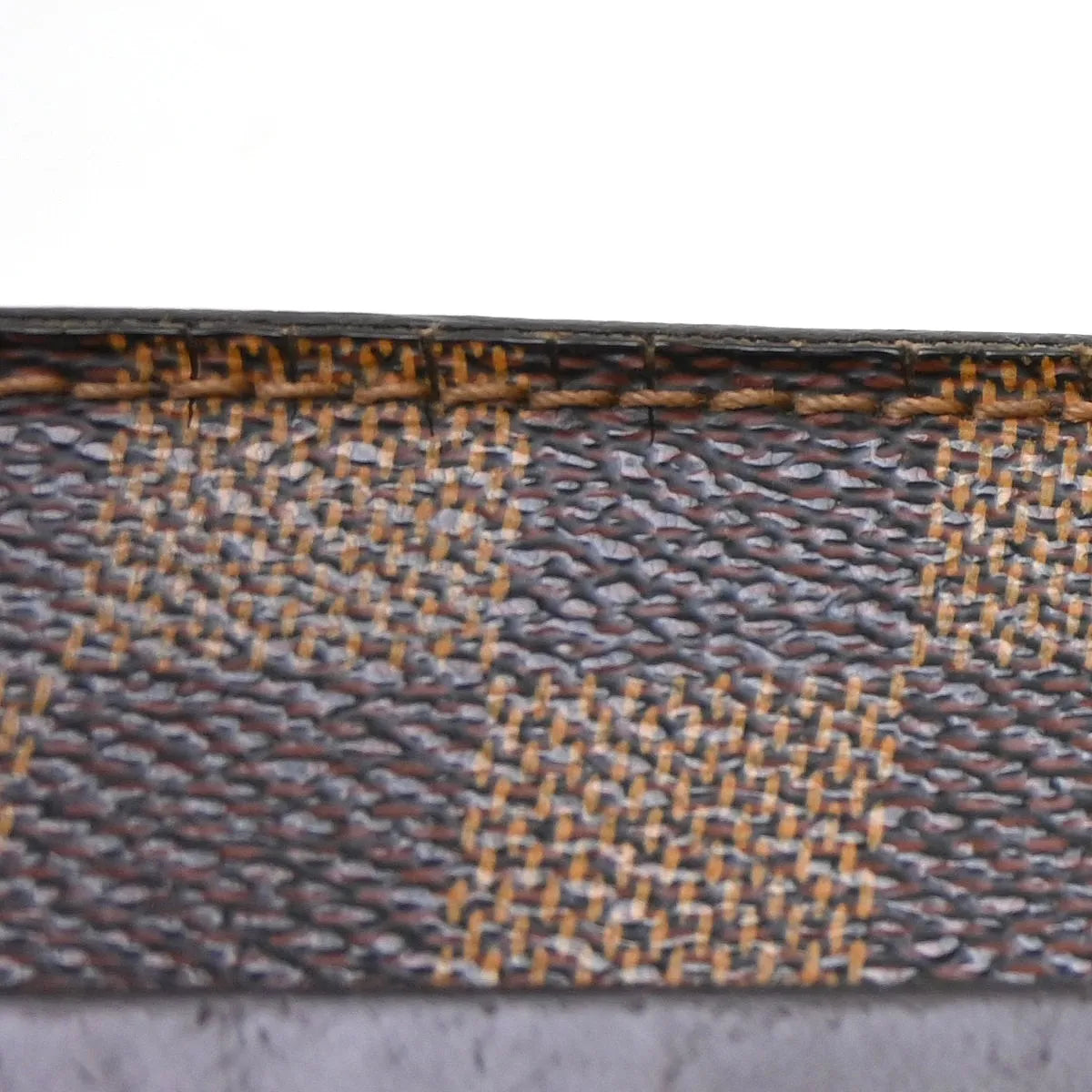 Louis Vuitton Pochette Saint Louis Damier, Brown, Canvas, Clutch