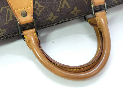 Louis Vuitton Speedy Monogram Canvas, Brown, Canvas, Handbag