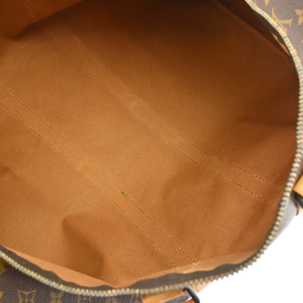 Louis Vuitton Keepall Monogram, Brown, Canvas, Travel Bag