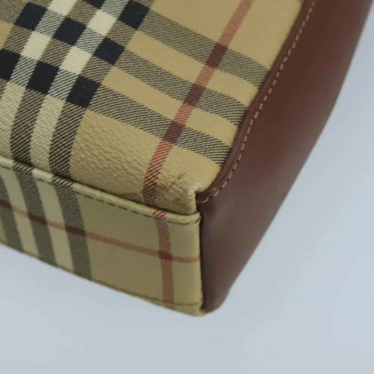 Burberry Nova Check Shoulder Bag Canvas, Beige, Canvas, Shoulder Bag