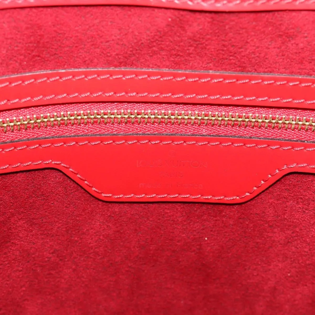 Louis Vuitton Duplex Epi Leather, Red, Leather, Shoulder Bag