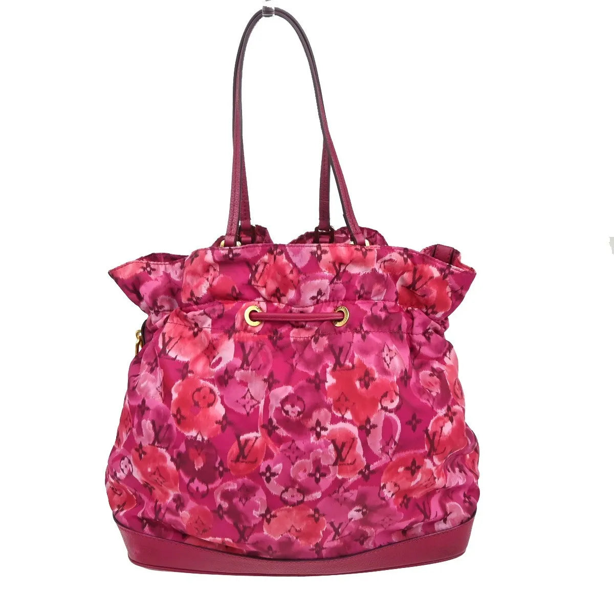 Louis Vuitton Noefull Ikat Nylon, Pink, Nylon, Shoulder Bag