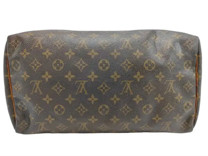 Louis Vuitton Speedy Monogram, Brown, Canvas, Handbag