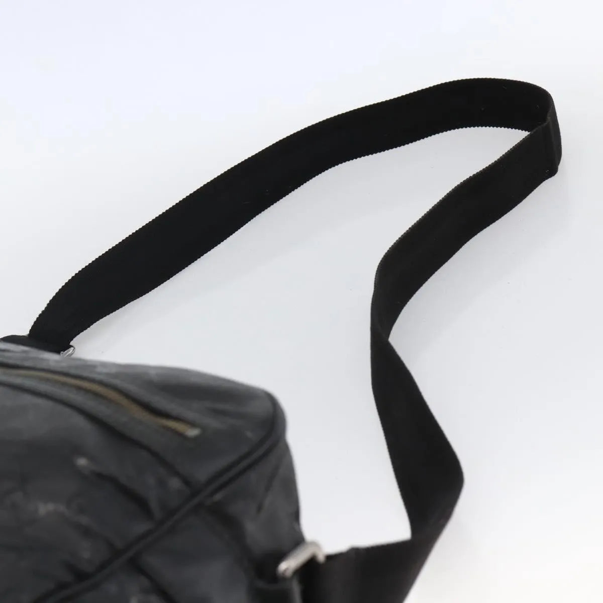 Gucci Zip Messenger GG Imprime, Black, Canvas, Shoulder Bag