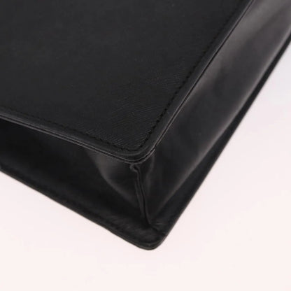 Burberry Vintage Leather, Black, Leather, Briefcase