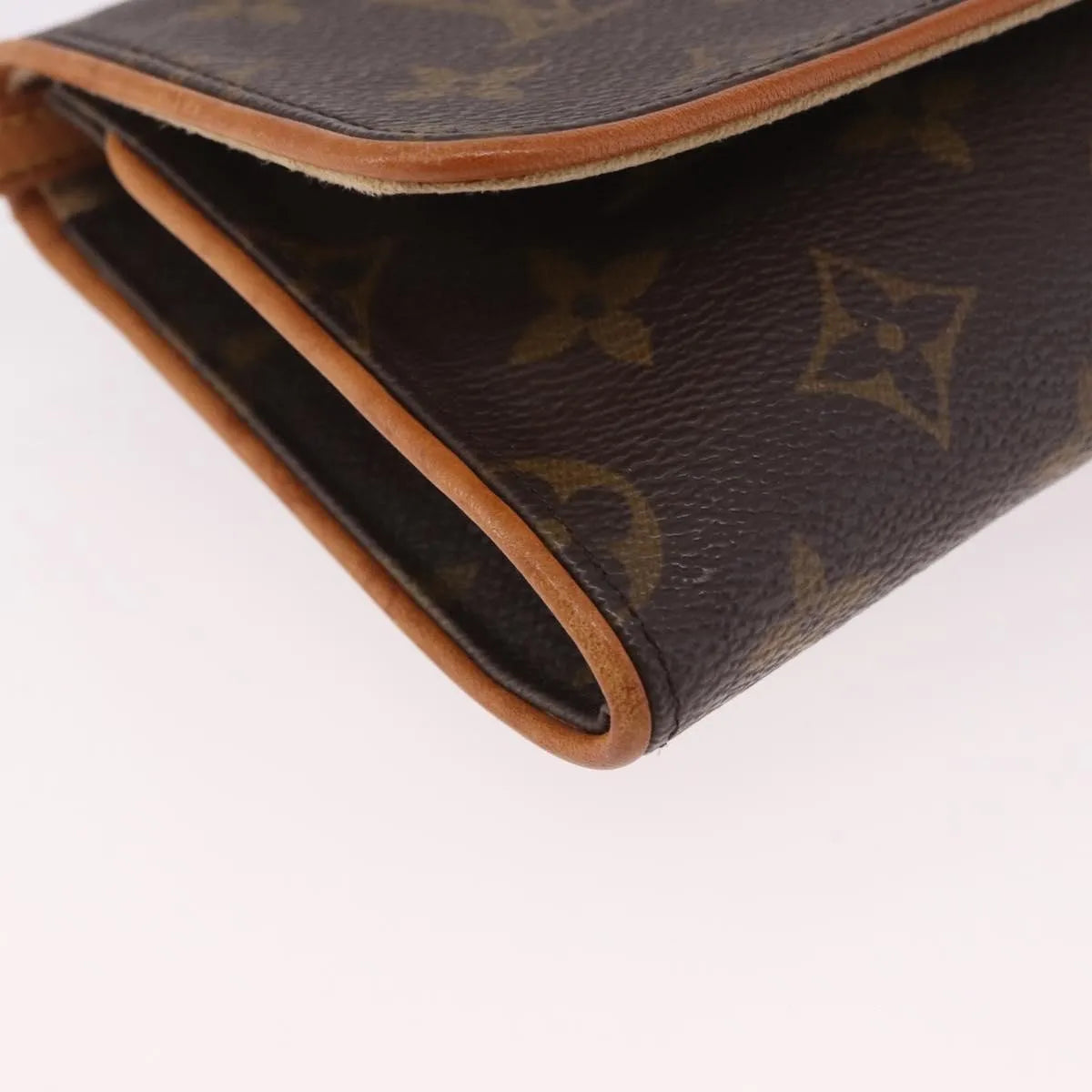 Louis Vuitton Twin Monogram Canvas, Brown, Canvas, Clutch