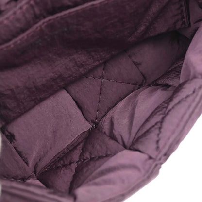 Bottega Veneta Padded Tech Cassette Intrecciato Nylon, Purple, Nylon, Shoulder Bag