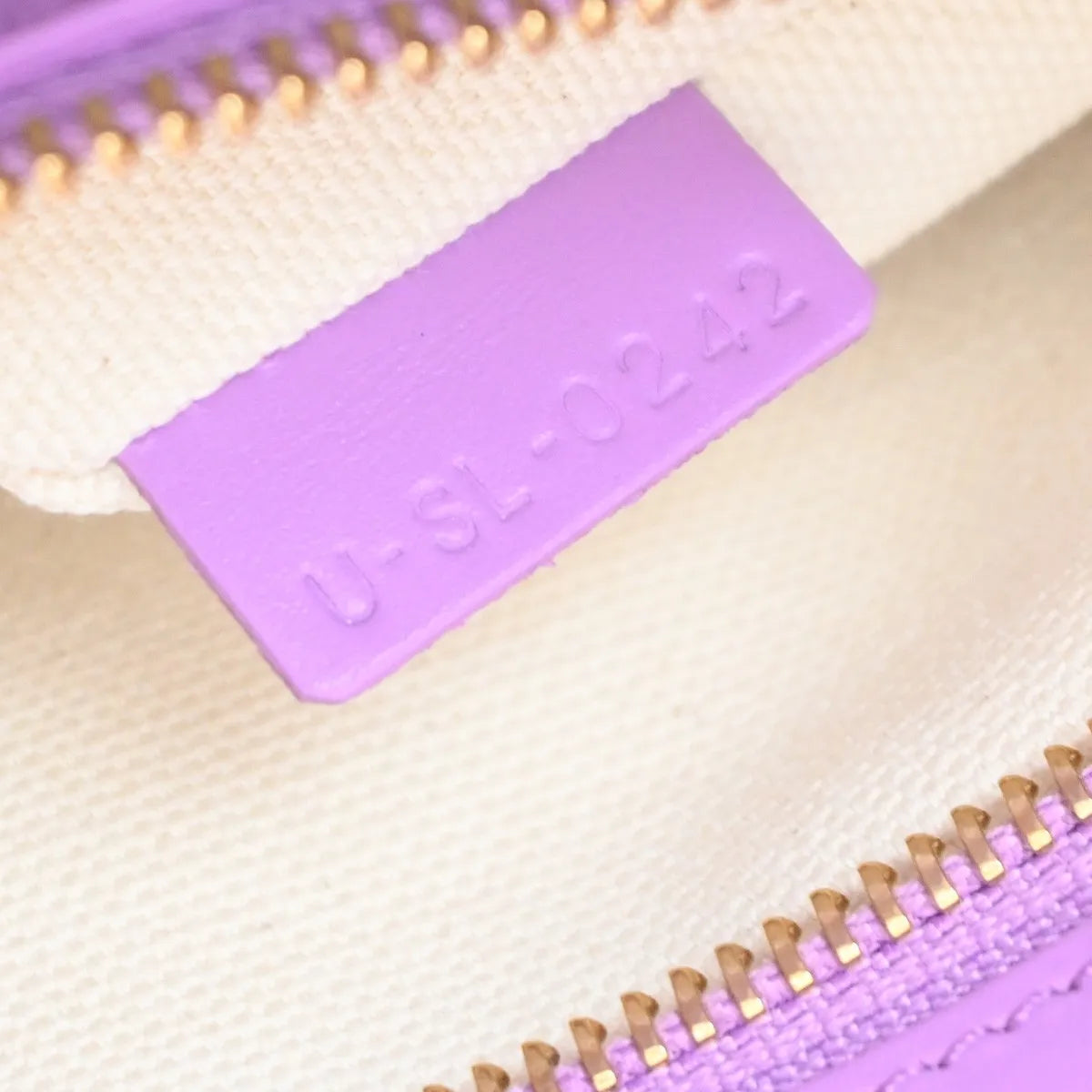 Celine Vertical Cabas Tote Canvas with Leather, Purple, Canvas, Tote Bag