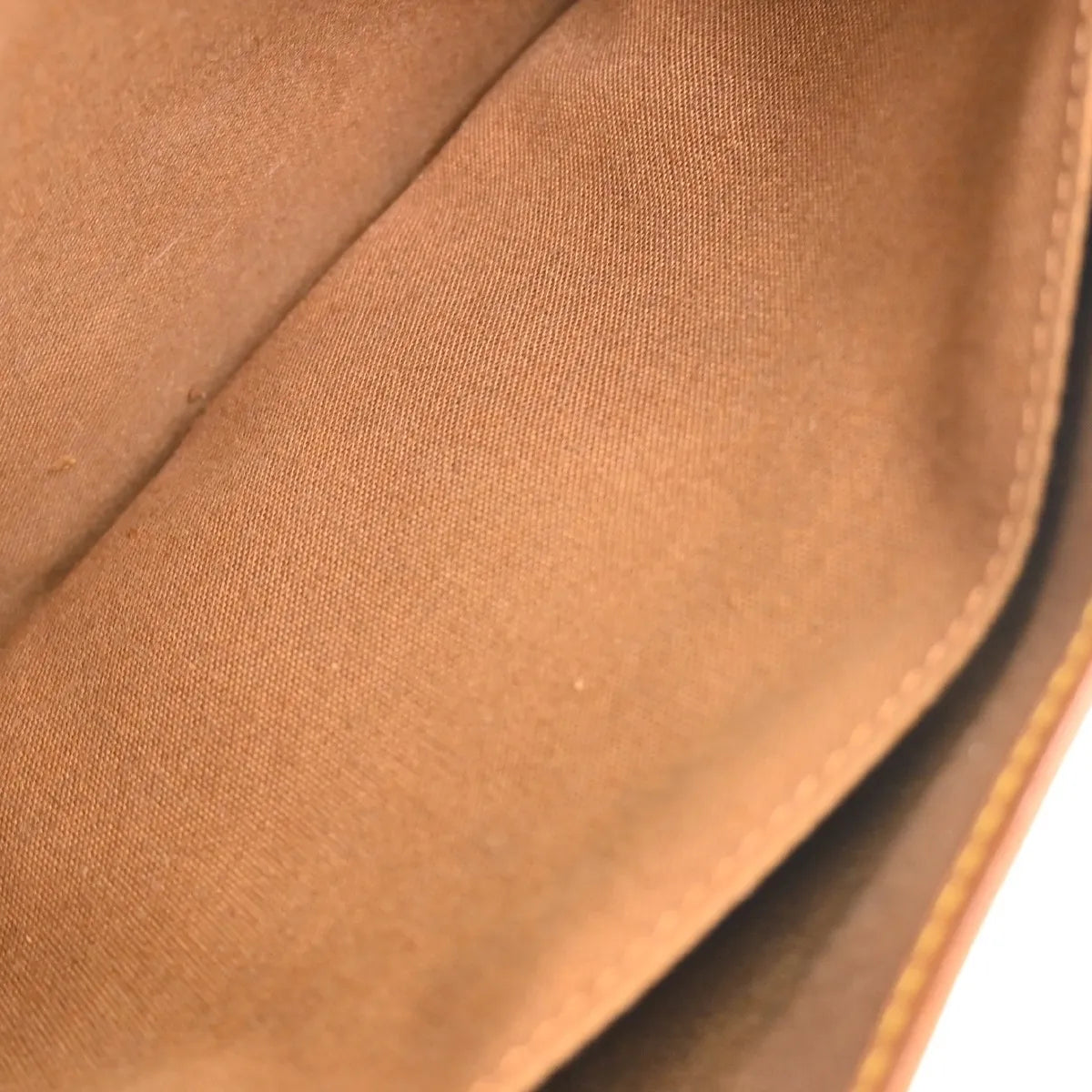 Louis Vuitton Saumur Canvas, Brown, Canvas, Shoulder Bag