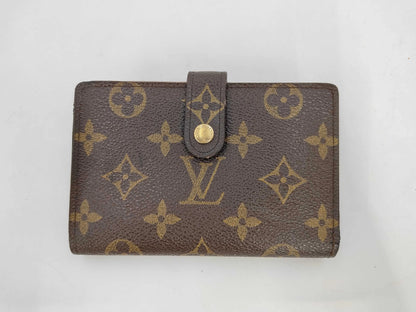 Louis Vuitton Portefeuille Viennois Monogram Canvas, Brown, Canvas, Wallet
