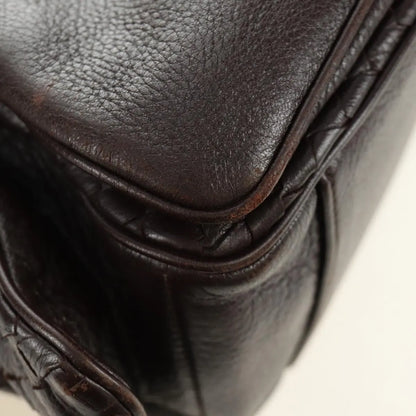 Bottega Veneta Cocker Hobo Leather, Brown, Leather, Handbag