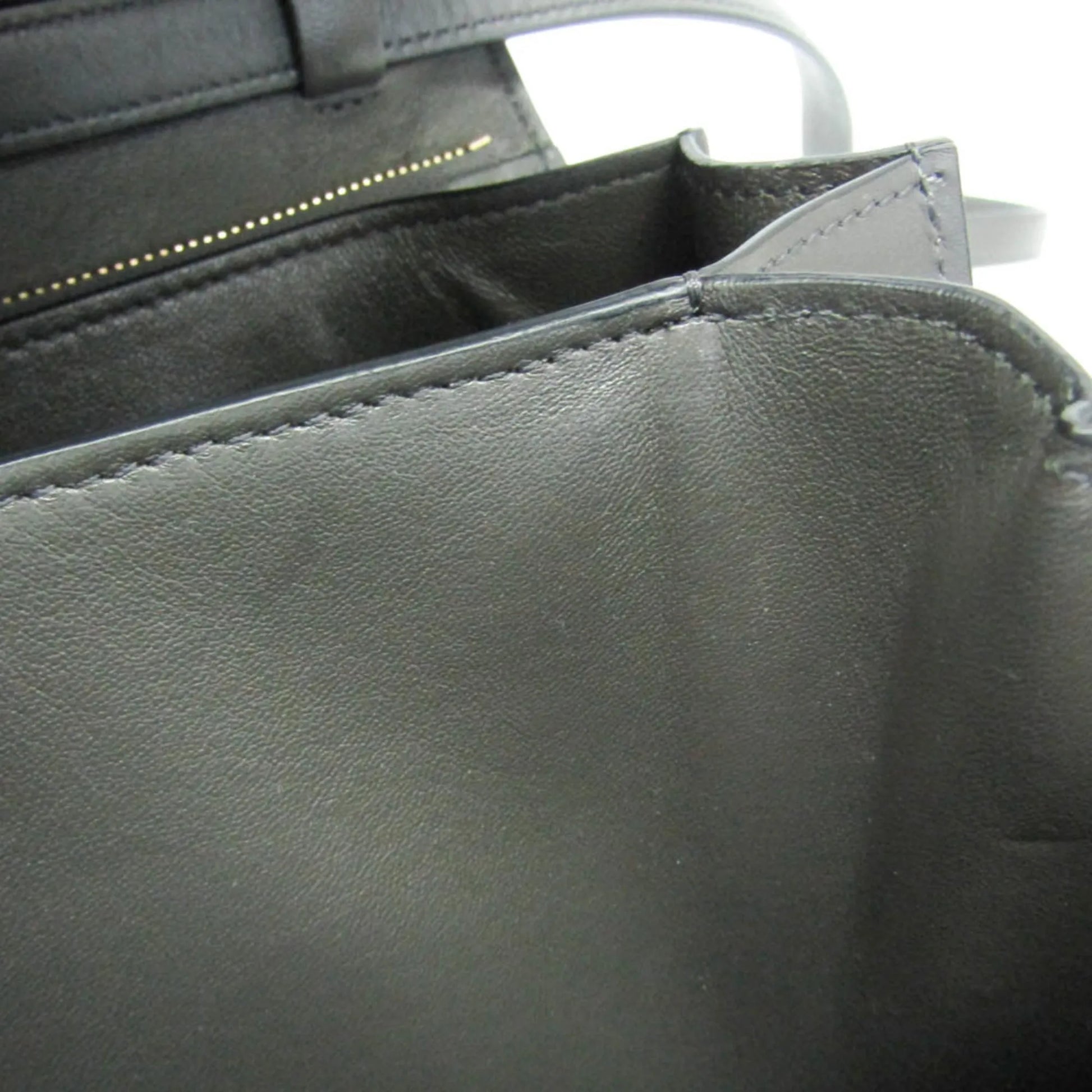 Celine Classic Box Bag Smooth Leather, Gray, Leather, Shoulder Bag