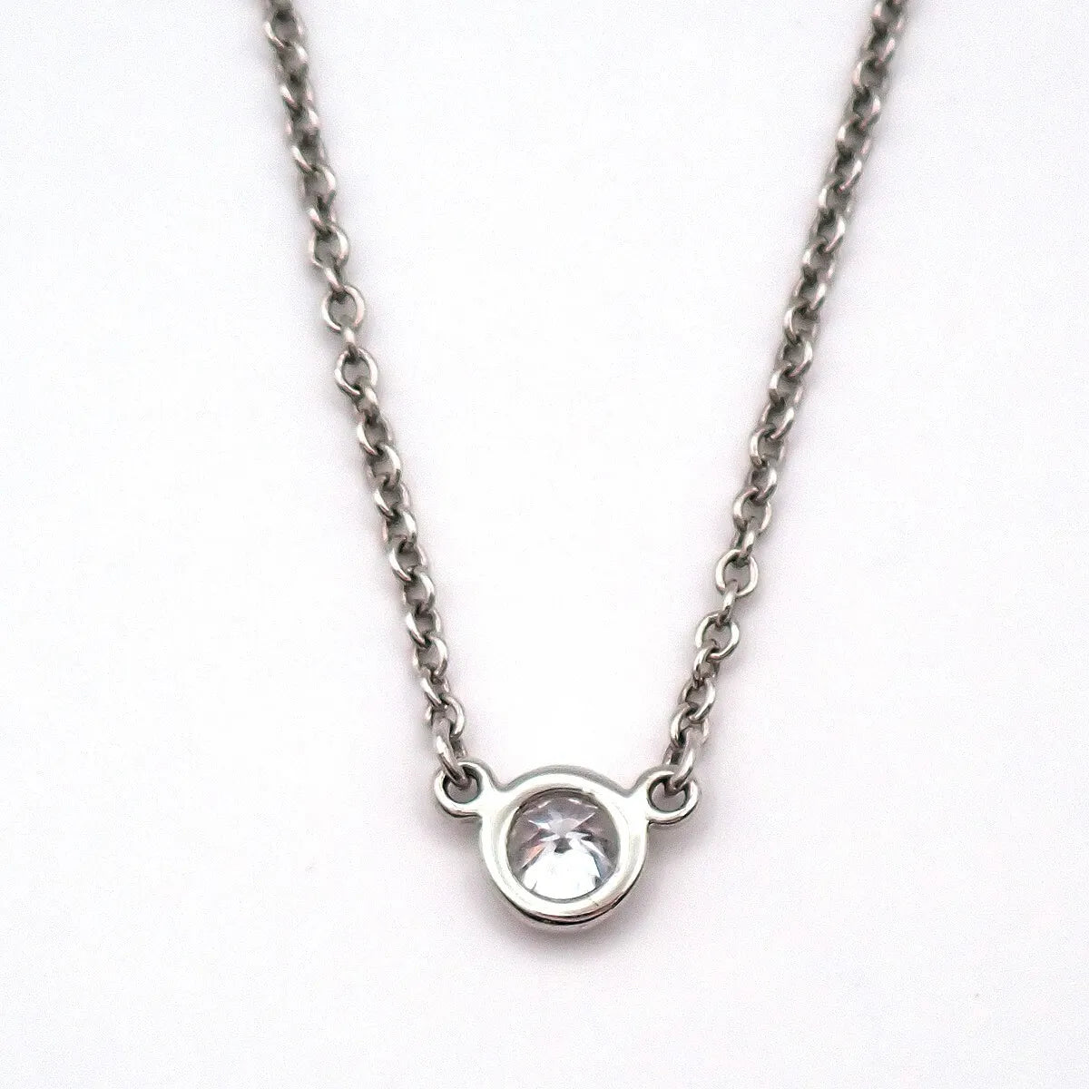 Tiffany & Co. Elsa Peretti Diamonds By The Yard Platinum with Diamond, Silver, Platinum, Jewelry