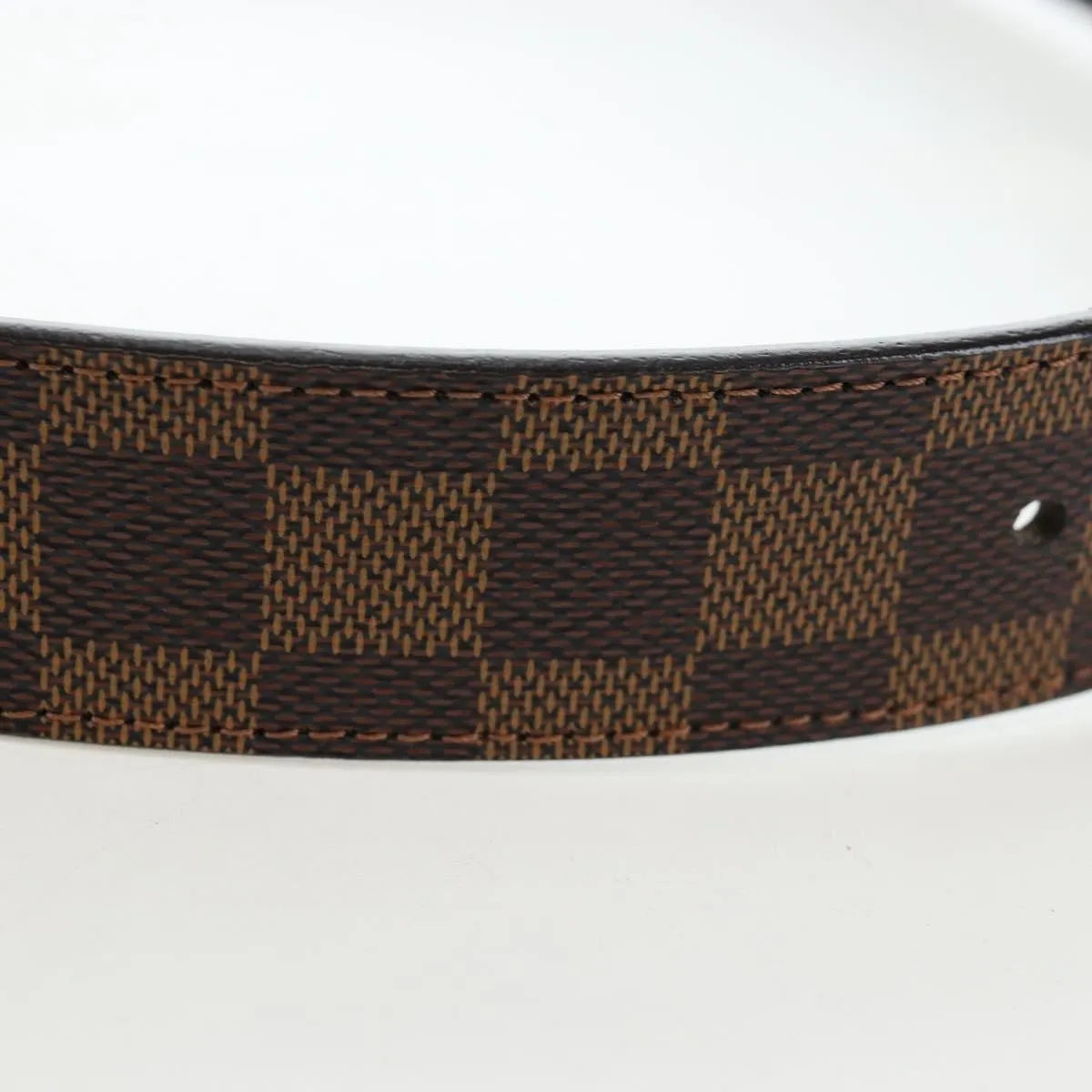 Louis Vuitton Inventeur Belt Damier Ebene, Brown, Canvas, Belt