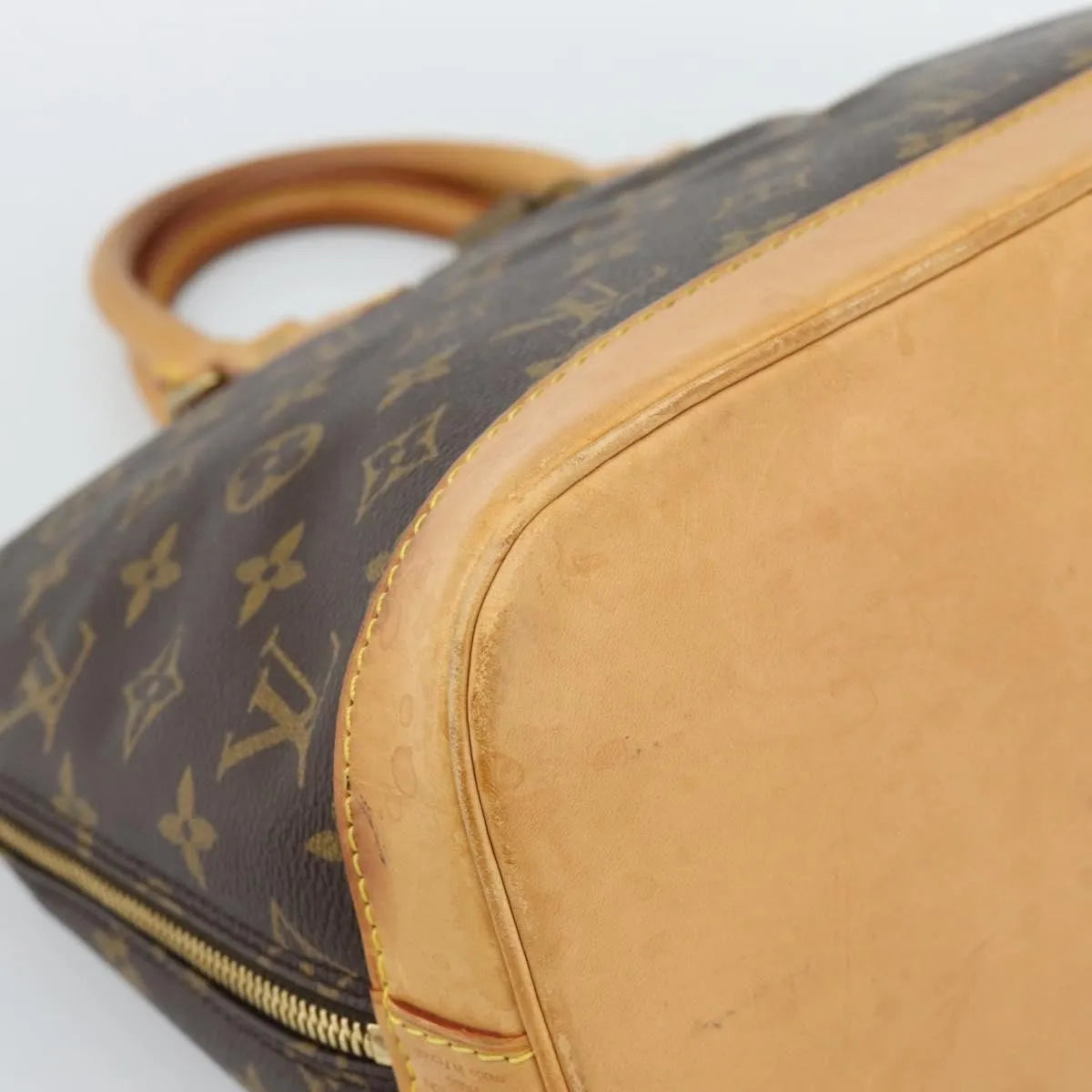 Louis Vuitton Alma Monogram Canvas, Multicolour, Canvas, Handbag