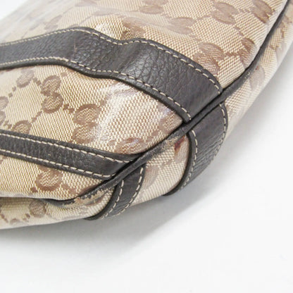 Gucci Abbey D-ring convertible Monogram GG crystal, Beige, Leather, Handbag