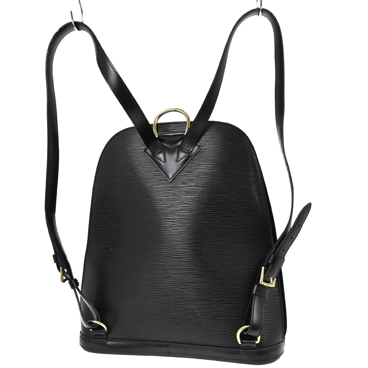 Louis Vuitton Gobelins Epi Leather, Black, Leather, Backpack