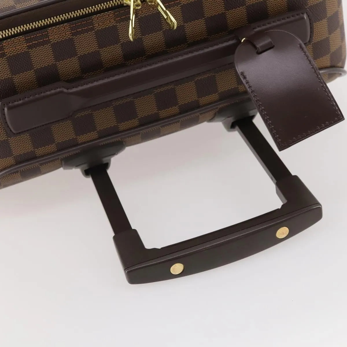 Louis Vuitton Pegase Business Luggage Damier, Black, Canvas, Travel Bag