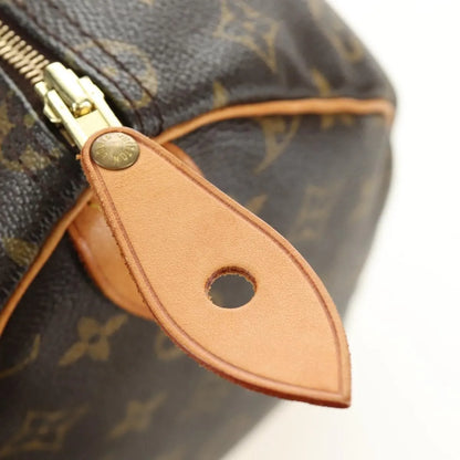 Louis Vuitton Speedy Monogram Canvas, Brown, Canvas, Handbag