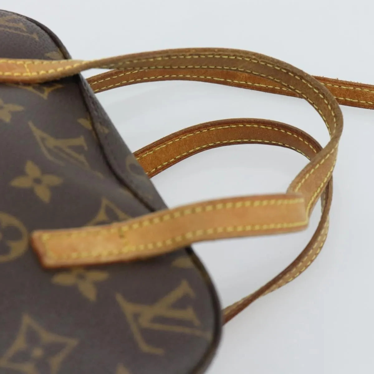 Louis Vuitton Spontini Monogram Canvas, Brown, Canvas, Handbag