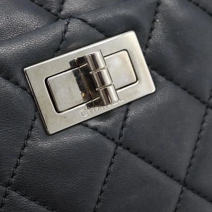 Chanel Reissue 2.55 Tote Quilted Calfskin, Black, Leather, Handbag