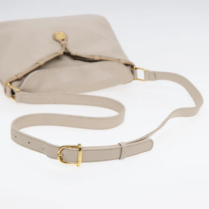 Celine Horse Carriage Leather, Beige, Leather, Shoulder Bag