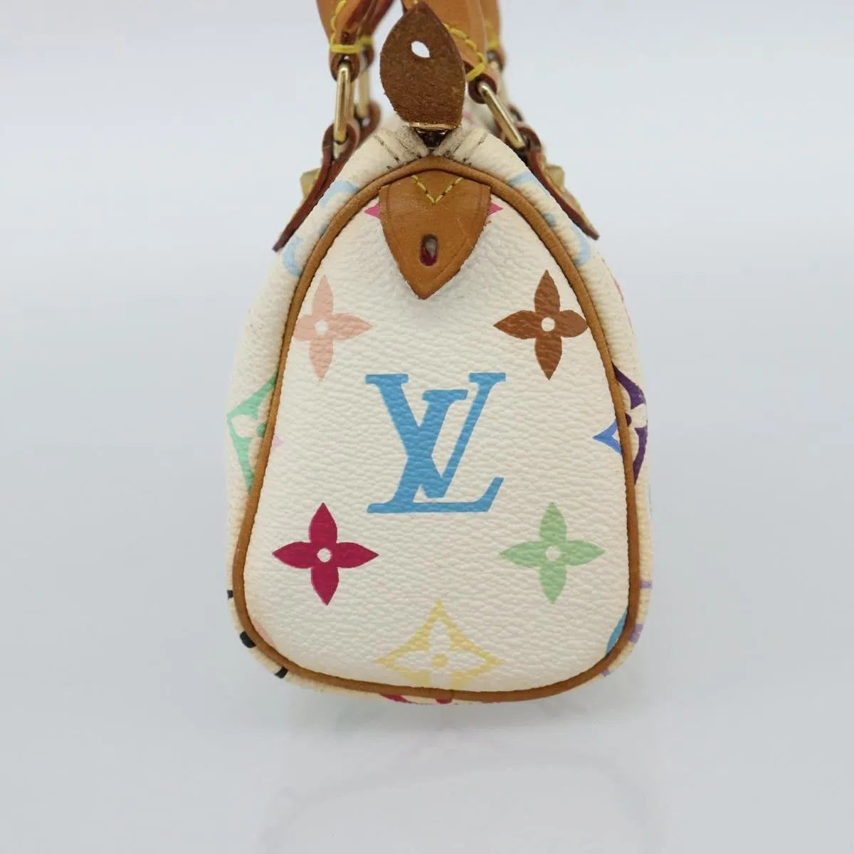Louis Vuitton Speedy Mini HL Monogram Multicolor, White, Canvas, Handbag