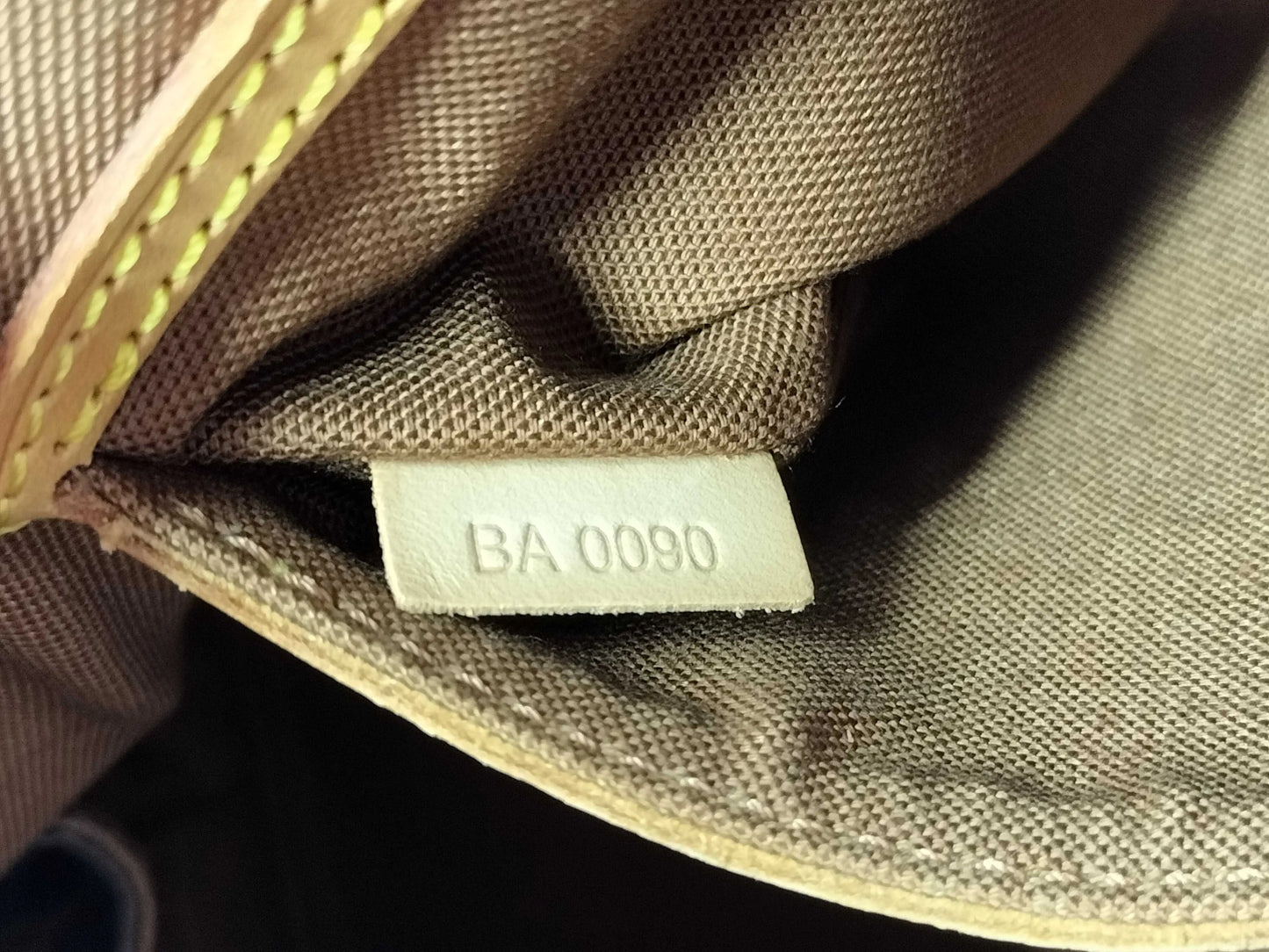 Louis Vuitton Vintage Alma Monogram Canvas, Brown, Canvas, Handbag