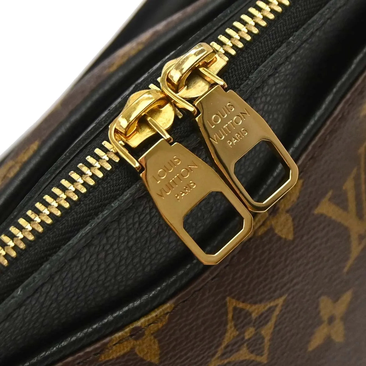 Louis Vuitton Pallas Monogram, Brown, Canvas, Tote Bag