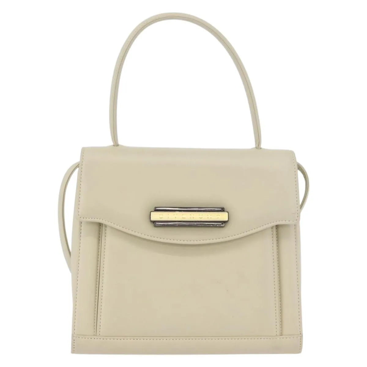 Givenchy Vintage Leather, Beige, Leather, Handbag
