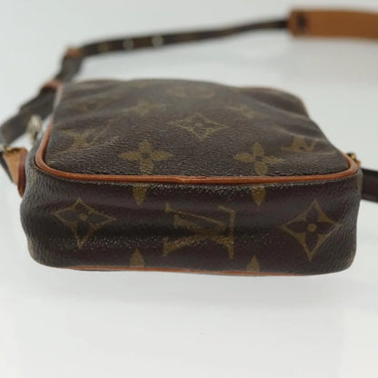 Louis Vuitton Danube Monogram Canvas, Brown, Canvas, Shoulder Bag
