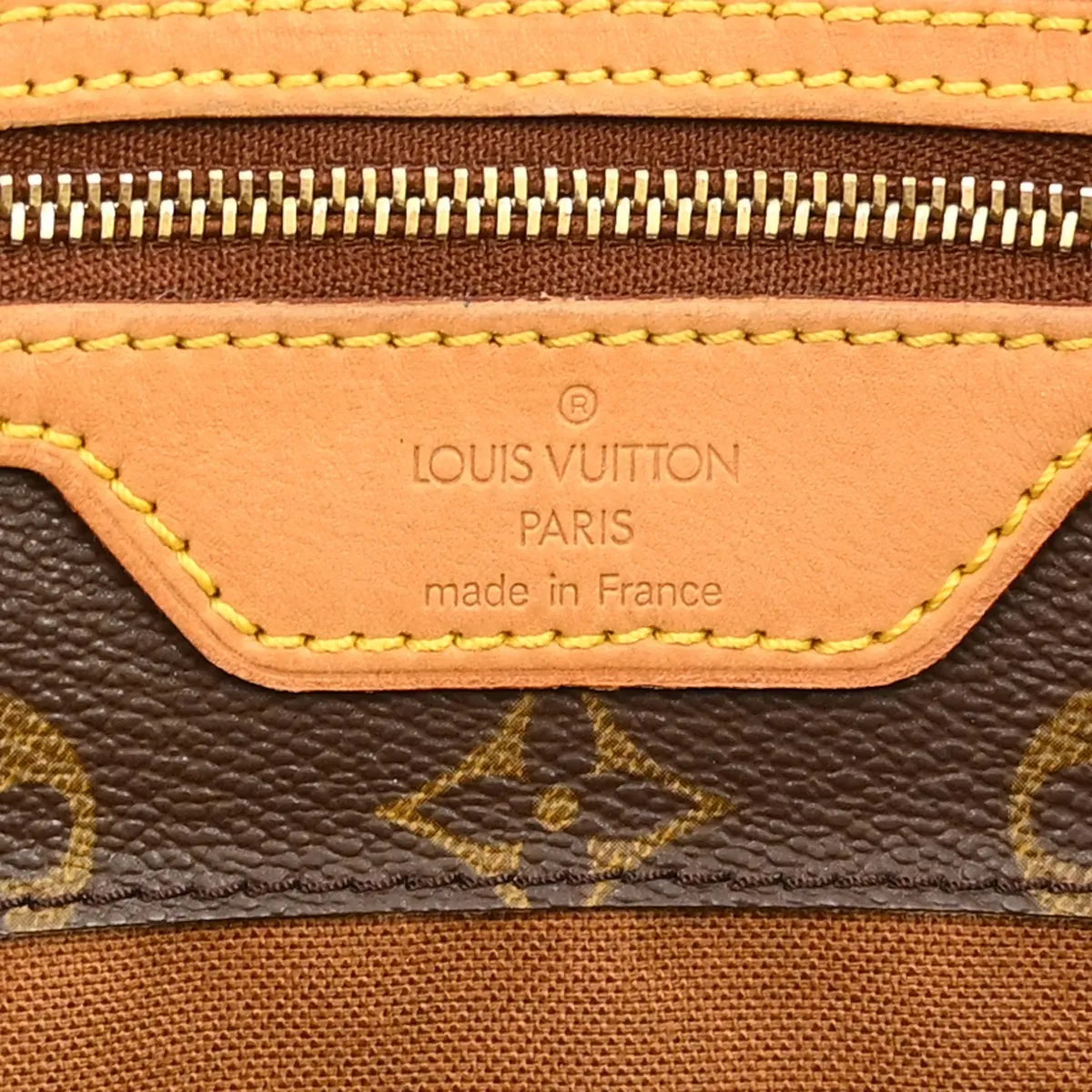 Louis Vuitton Cabas Alto Monogram Canvas, Brown, Canvas, Tote Bag