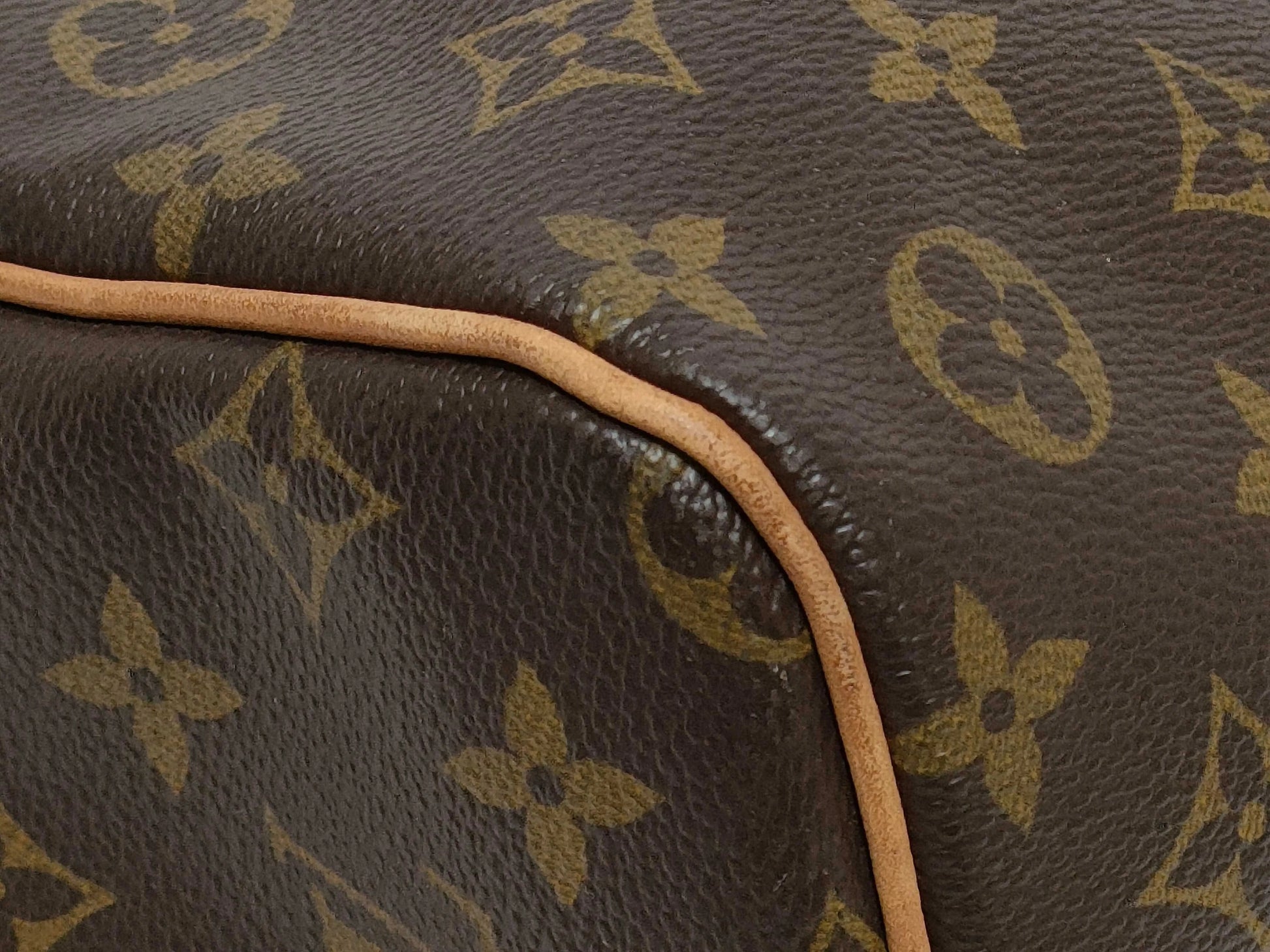 Louis Vuitton Keepall Monogram Canvas, Beige, Canvas, Travel Bag