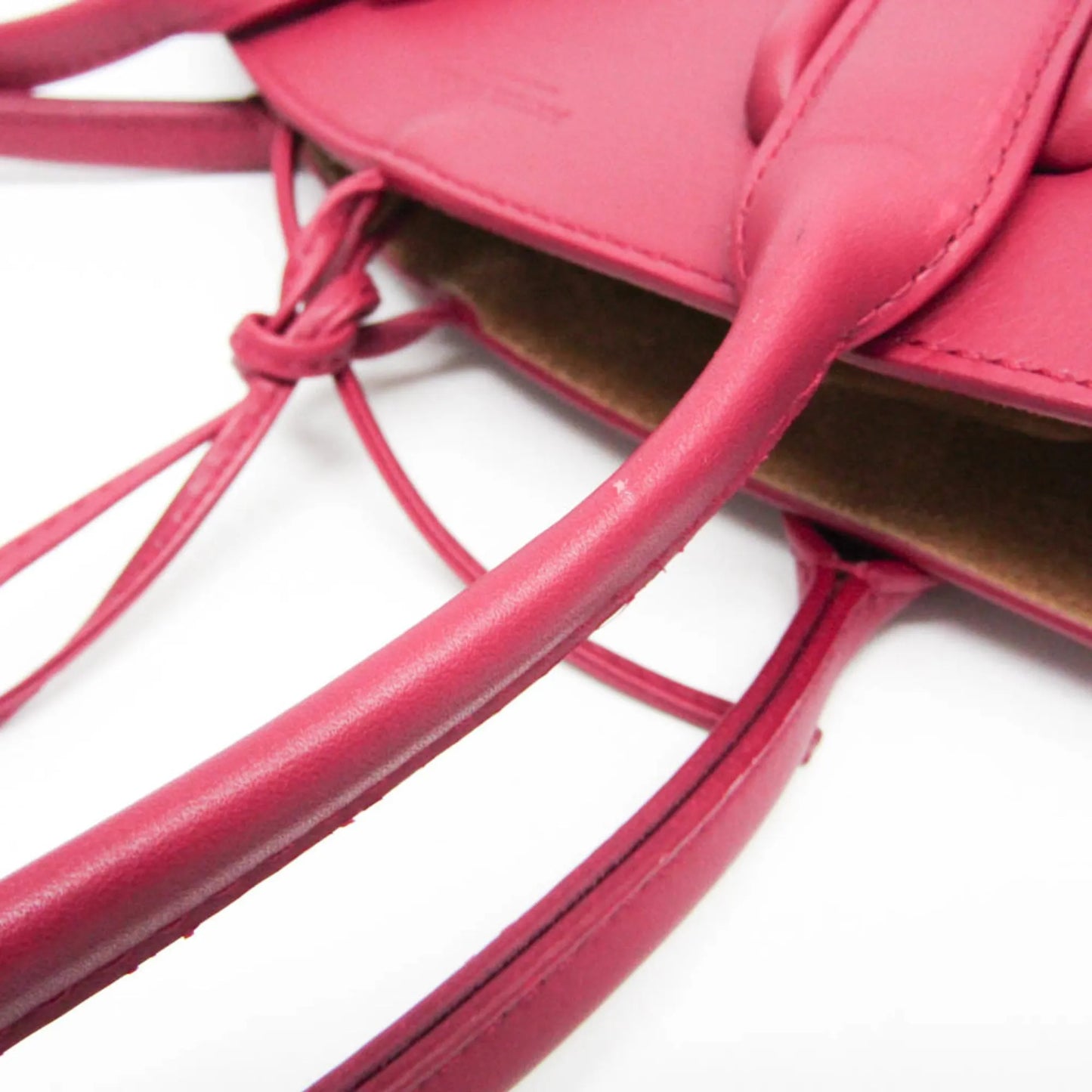 Bottega Veneta Basket Tote Leather, Pink, Leather, Tote Bag