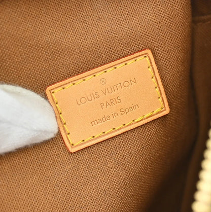 Louis Vuitton Pochette Gange Monogram Canvas, Brown, Canvas, Clutch