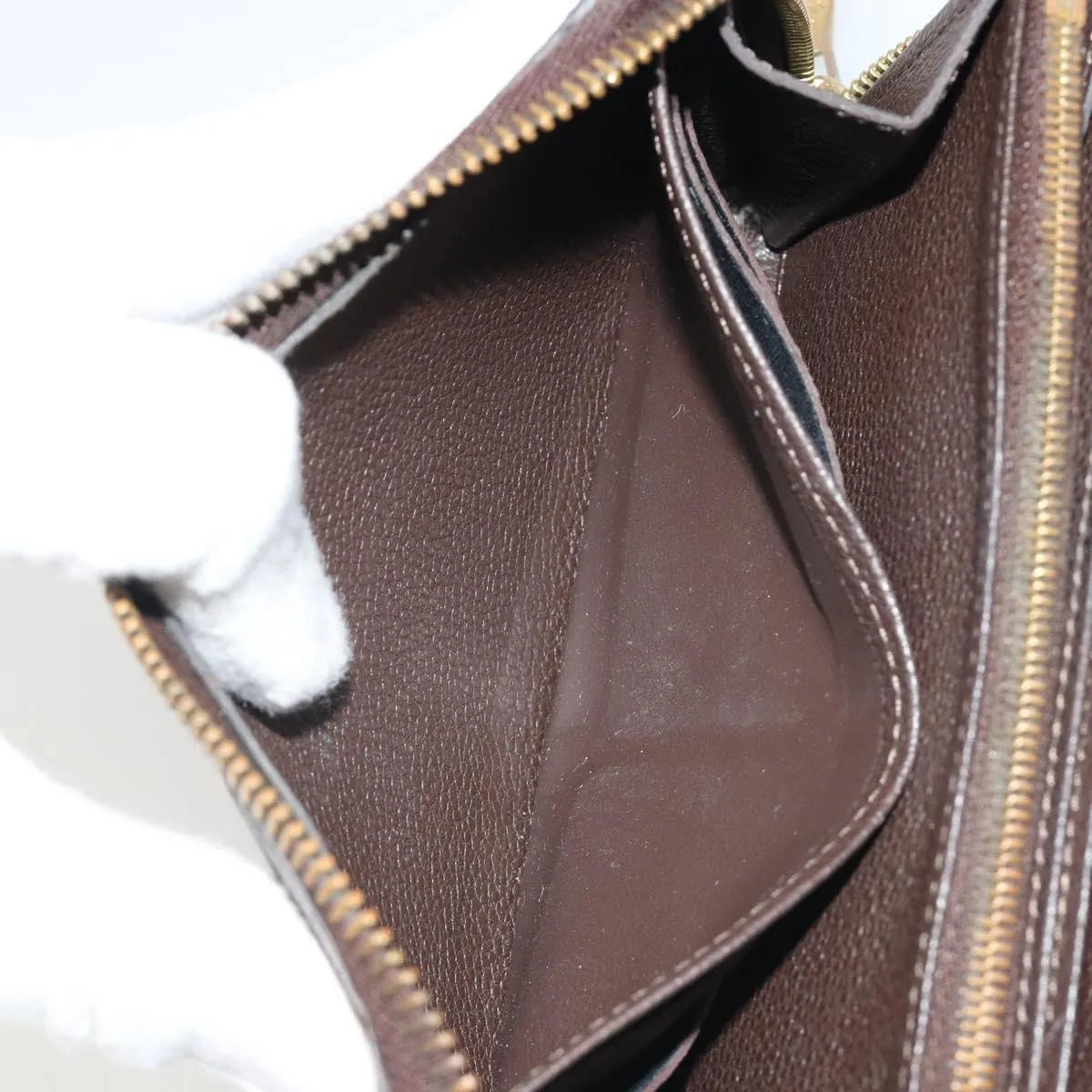 Louis Vuitton Zippy Wallet NM Leather Empreinte, Brown, Leather, Wallet
