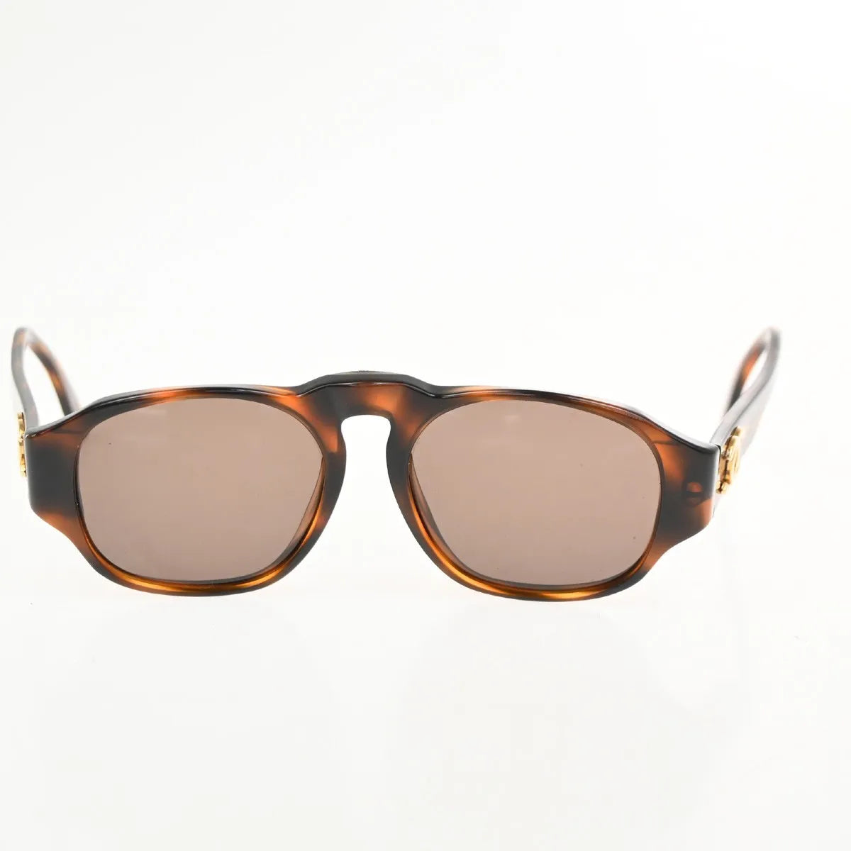 Chanel Logo CC Plastic, Brown, Plastic, Sunglasses