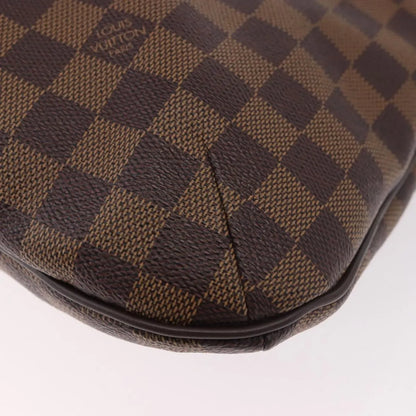 Louis Vuitton Bloomsbury Damier, Brown, Canvas, Shoulder Bag