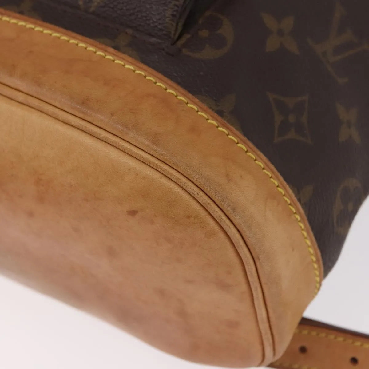 Louis Vuitton Vintage Montsouris Monogram Canvas, Brown, Canvas, Backpack