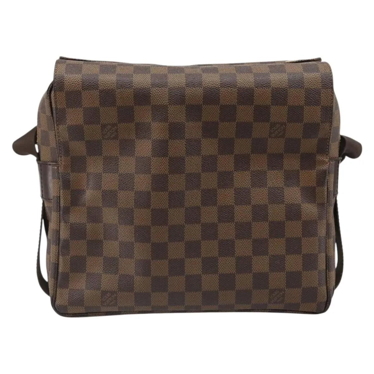 Louis Vuitton Naviglio Damier, Brown, Canvas, Shoulder Bag