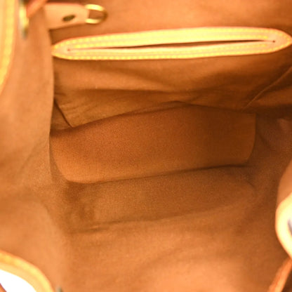 Louis Vuitton Montsouris Monogram, Brown, Canvas, Backpack