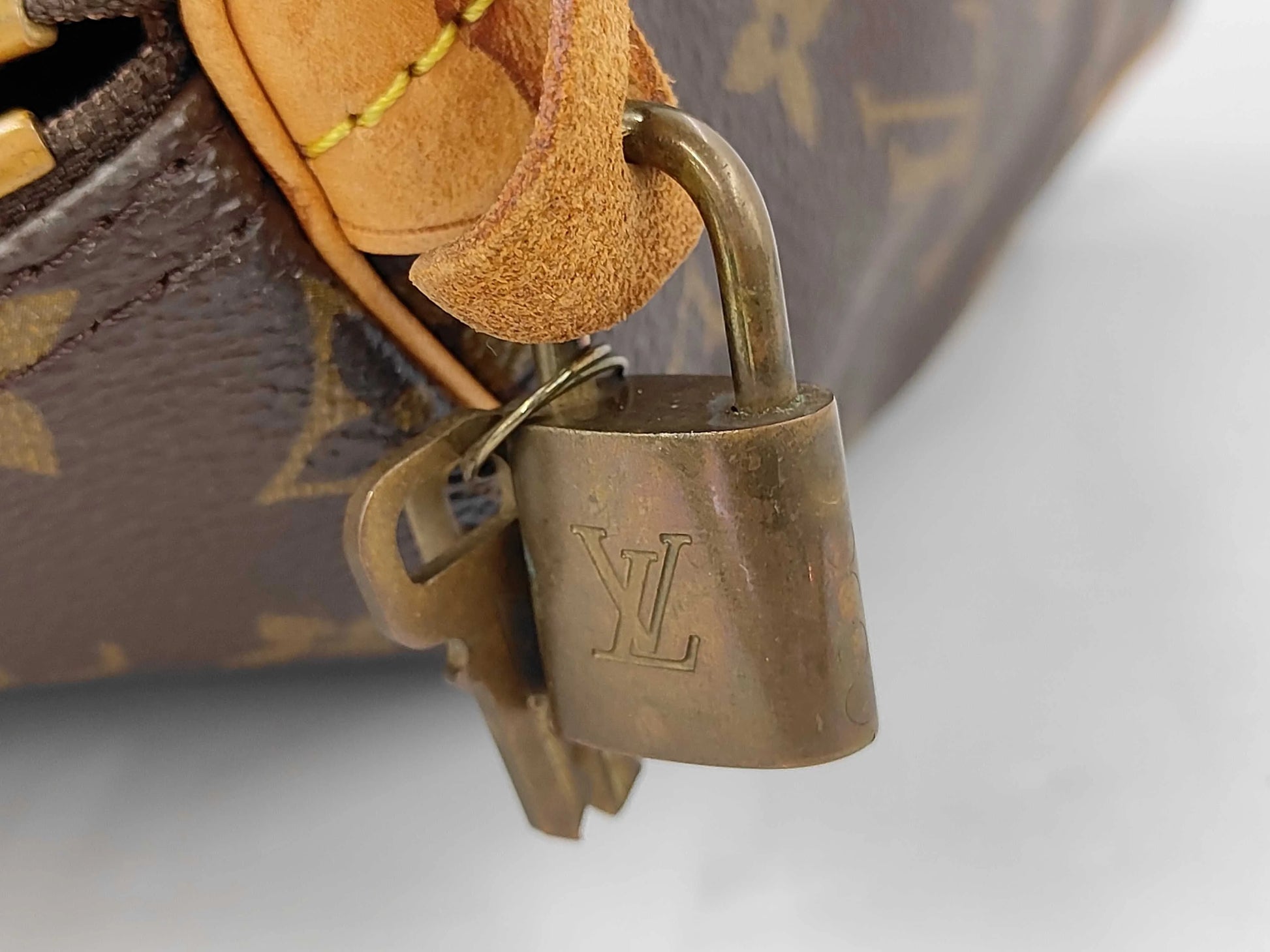 Louis Vuitton Speedy Monogram Canvas, Brown, Canvas, Handbag