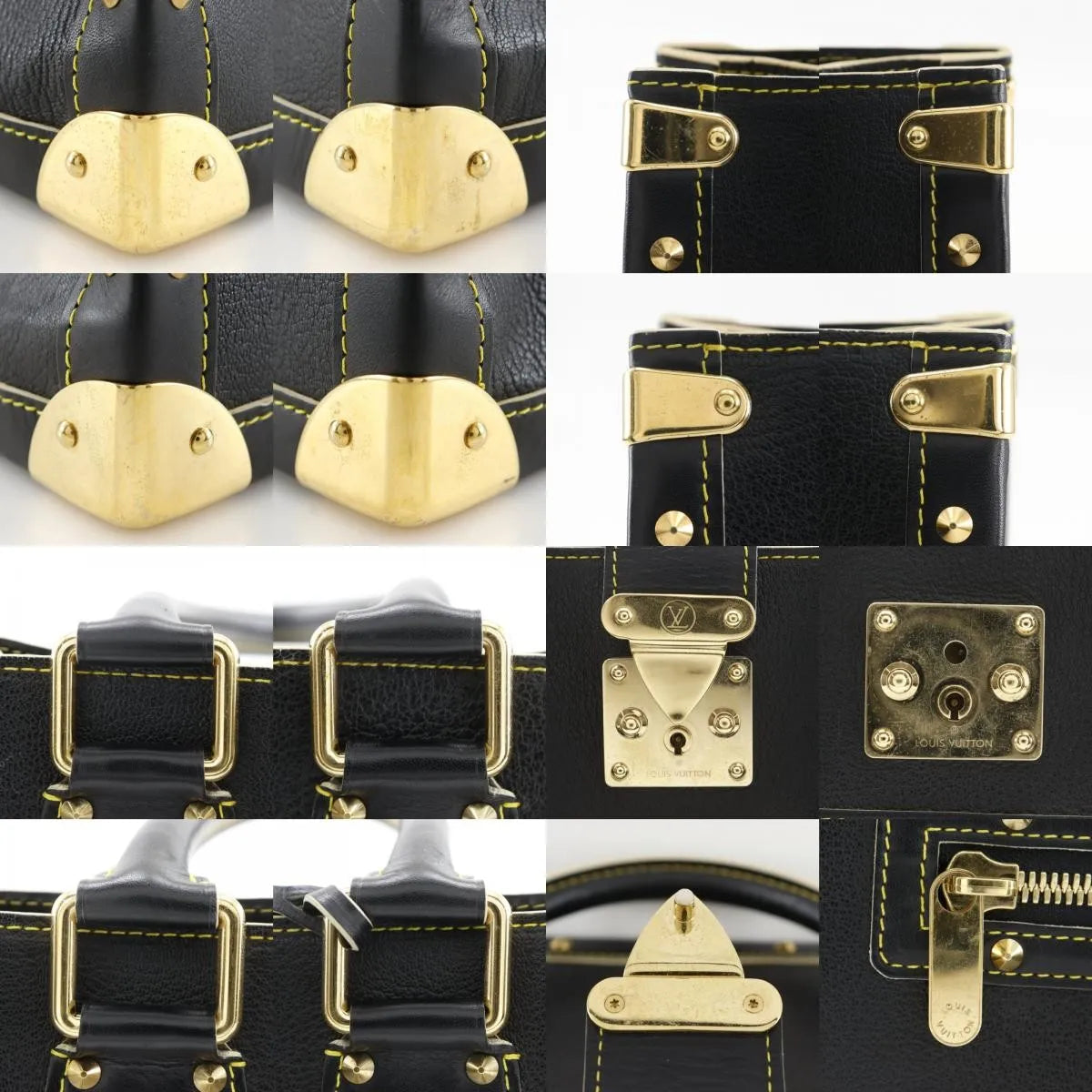 Louis Vuitton Suhali Le Fabuleux Leather, Black, Leather, Handbag