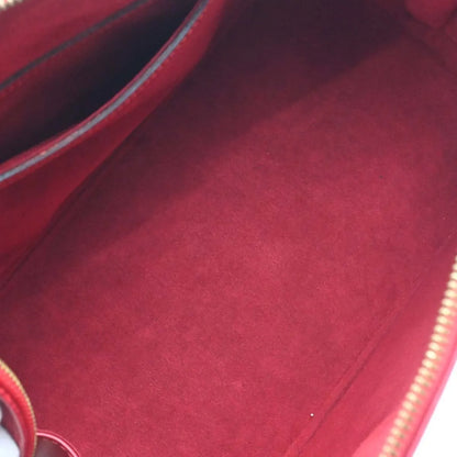 Louis Vuitton Alma Epi, Red, Leather, Handbag