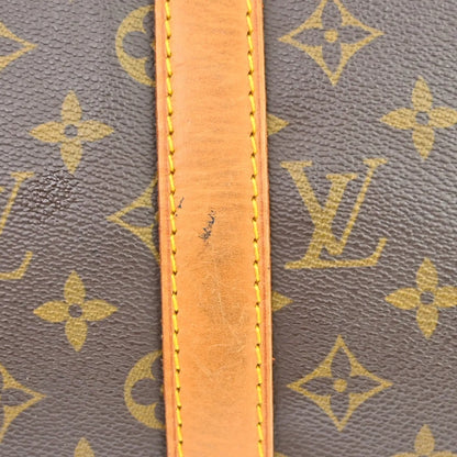 Louis Vuitton Keepall Monogram Canvas, Brown, Canvas, Travel Bag